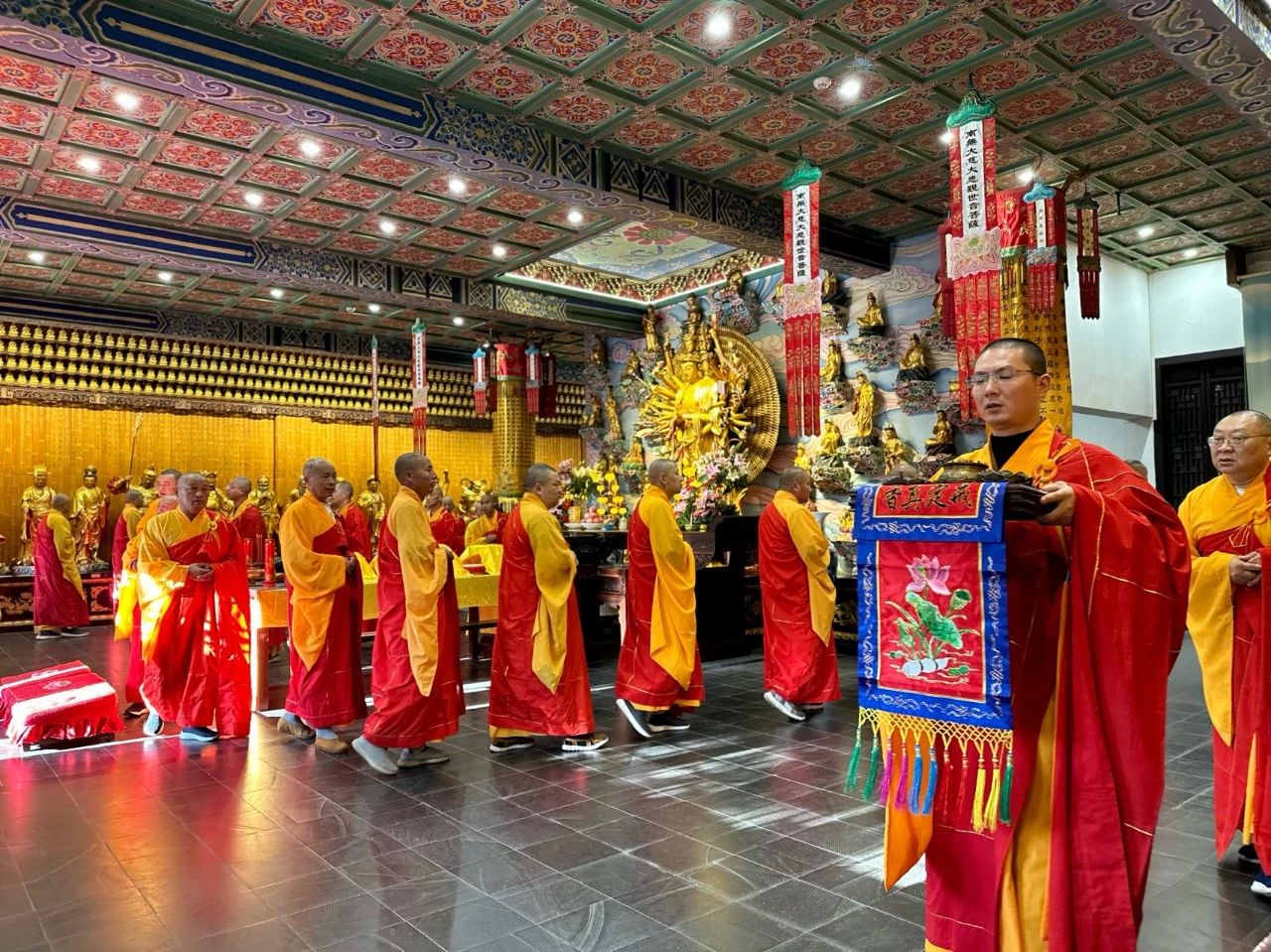 曹王禅寺小众姓水陆法会熏坛