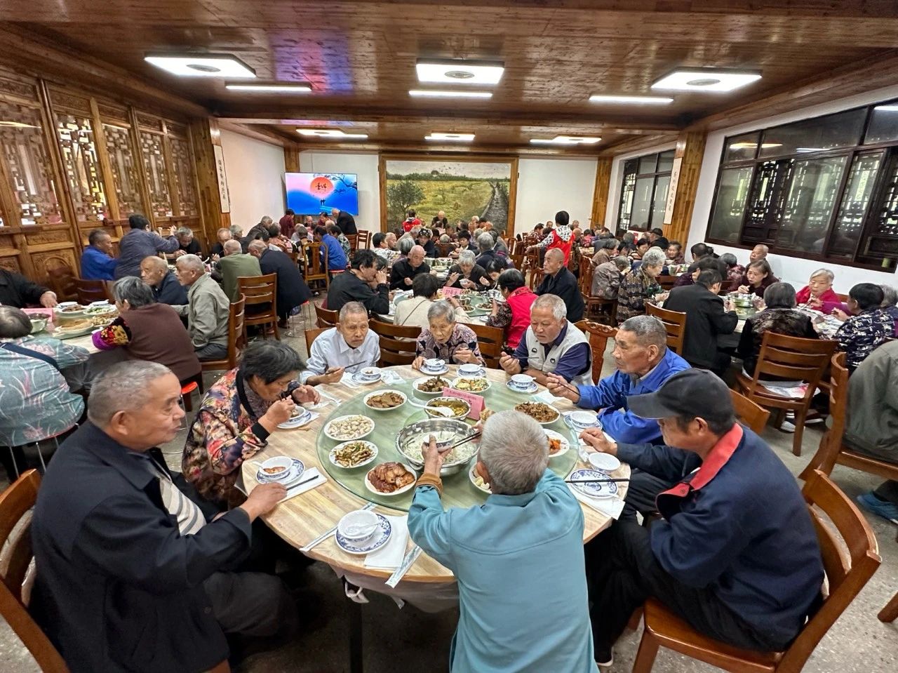 重阳节 | ​曹王禅寺温情献礼重阳，成功举办第十七届敬老孝亲活动